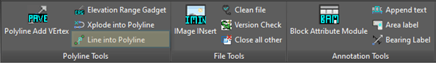 l2p command ribbon